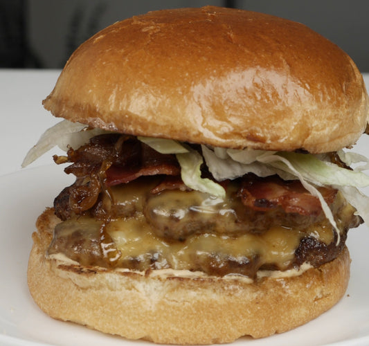 Double Bacon Smash Cheeseburger Recipe
