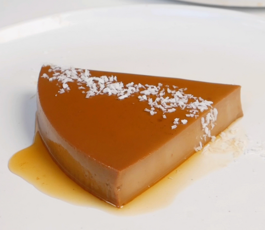 Coconut Chai Flan